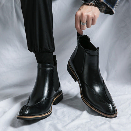 Botas Chelsea de piel auténtica de Toronto