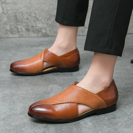 Mocasines de piel auténtica Panache