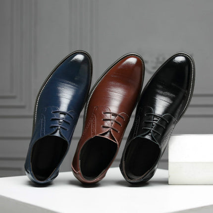 Zapato Oxford de piel auténtica Bracciano