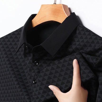 Polo de seda helada premium Ridge