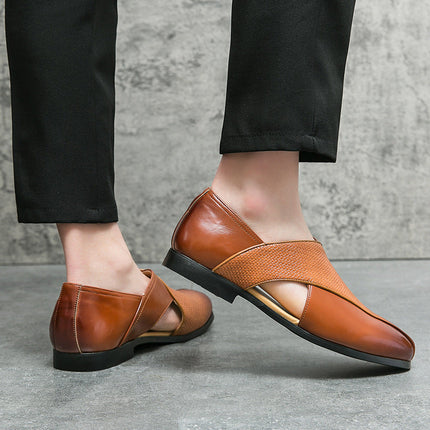 Mocasines de piel auténtica Panache