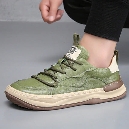 Zapatillas Luca Italiana de piel