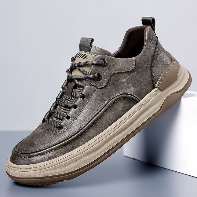 Zapatillas de piel auténtica Roberto