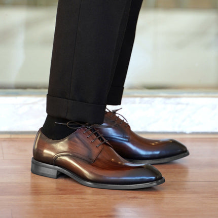 Zapatos Oxford de piel auténtica Hudson
