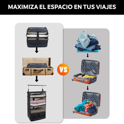 Organizador de 3 niveles colgante