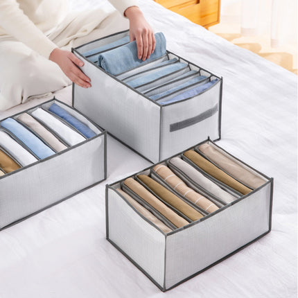 Organizador de pantalón de 8 compartimentos