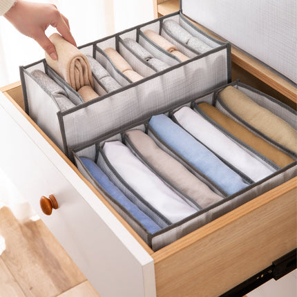 Organizador de pantalón de 8 compartimentos