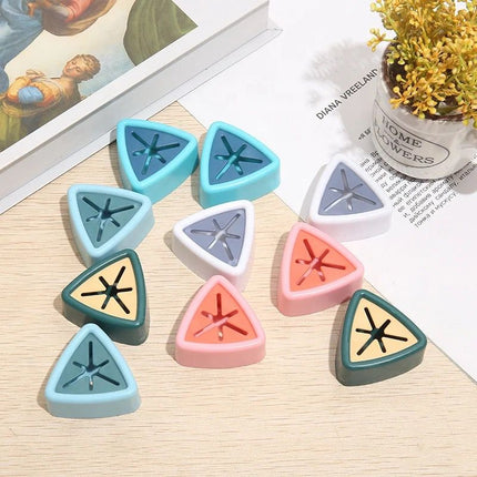 Pack de 4 soportes para trapos y toallas autoadhesivo