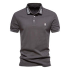 Polo masculina 100% algodón clásico