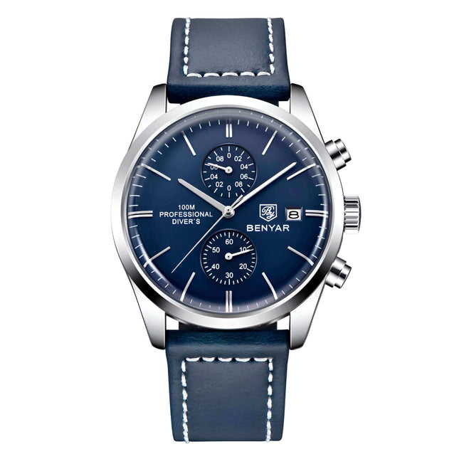 Reloj Benyar Elegance Classic, estilo sofisticado, símbolo de éxito en aviación, diseñado para hombres, relojes de línea premium