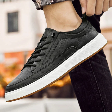 Zapatillas de piel auténtica Zyver