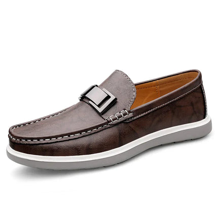 Mocasines de piel auténtica Savren