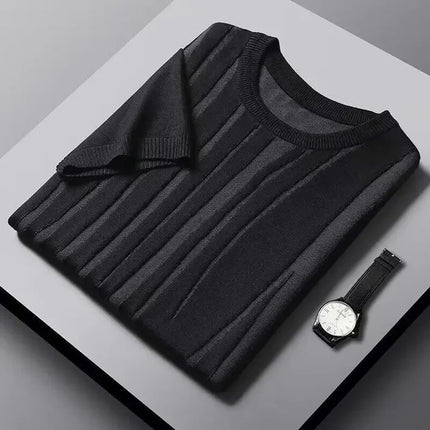 Camisa de punto de seda jacquard de Hype Ice