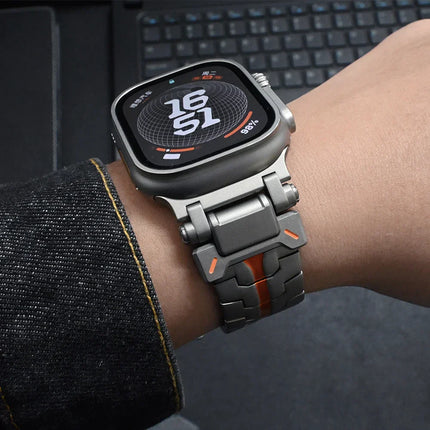 Correa de acero inoxidable Odyssey para Apple Watch