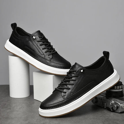 Zapatillas de piel auténtica Zyver
