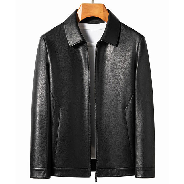 Chaqueta de cuero - Black Elegance