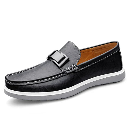 Mocasines de piel auténtica Savren