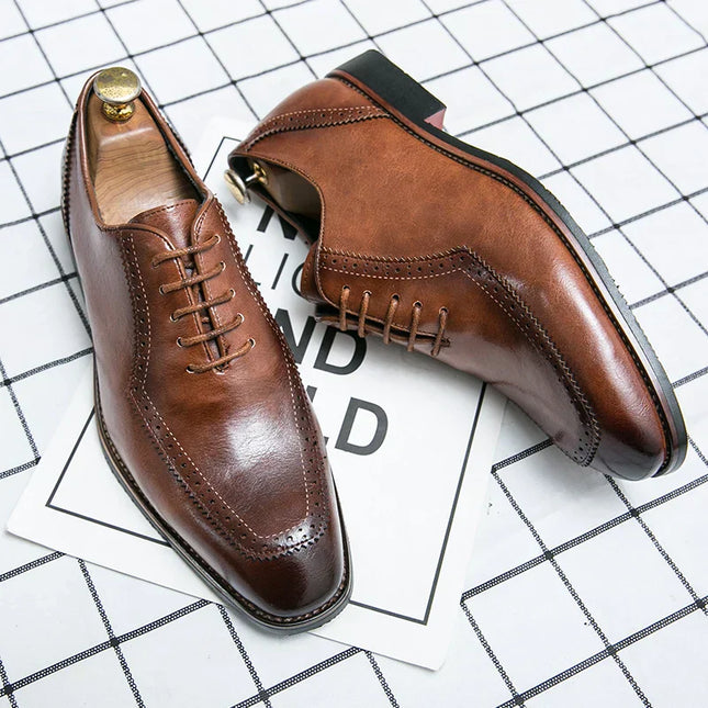 Zapatos de vestir de piel auténtica de Londres