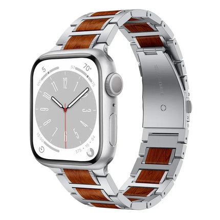 Correa de acero para Apple Watch de TimberSteel