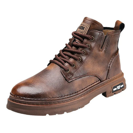 Botines Royal Ride Hombre | Elegancia Retro y Cuero Premium