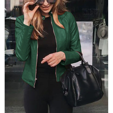 Campera  de cuero Isadora