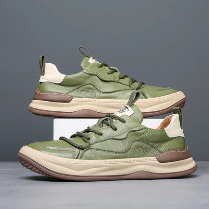 Zapatillas Luca Italiana de piel