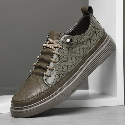 Zapatillas de cuero italiano Giovanni