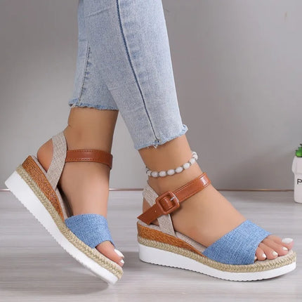Sandalia Estilo Fino Mujer
