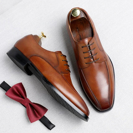 Zapatos de vestir de cuero Oxford