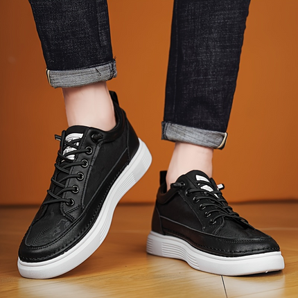 Zapatillas de cuero casuales Vittorio