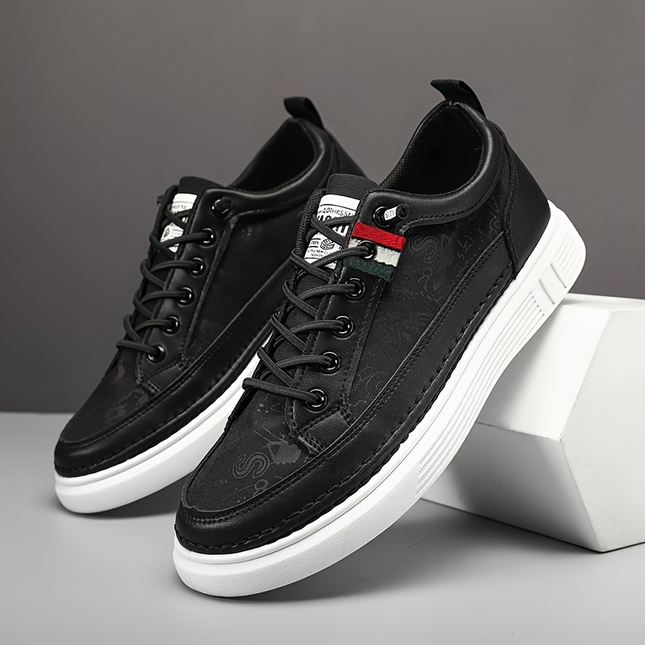 Zapatillas de cuero casuales Vittorio