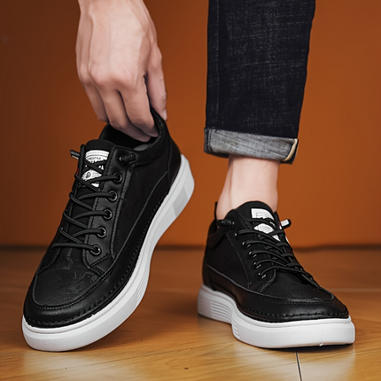 Zapatillas de cuero casuales Vittorio