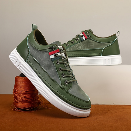 Zapatillas de cuero casuales Vittorio