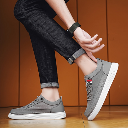 Zapatillas de cuero casuales Vittorio