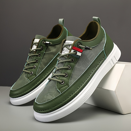 Zapatillas de cuero casuales Vittorio
