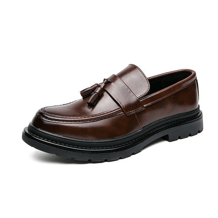 Mocasines de cuero con borlas Belmont