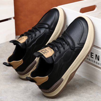 Zapatillas Pelle Italiana de piel auténtica