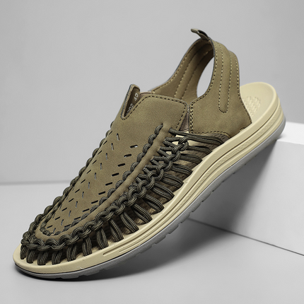 Sandalias trenzadas de Génova