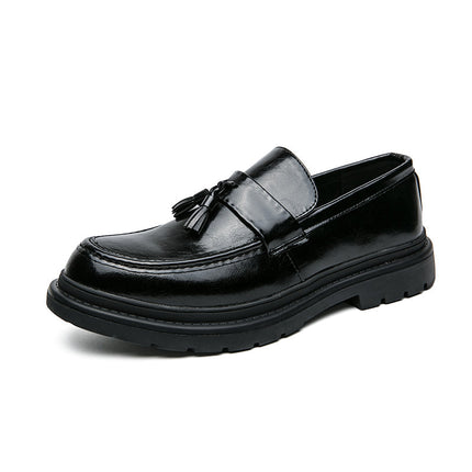 Mocasines de cuero con borlas Belmont