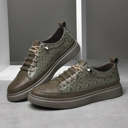 Zapatillas de cuero italiano Giovanni