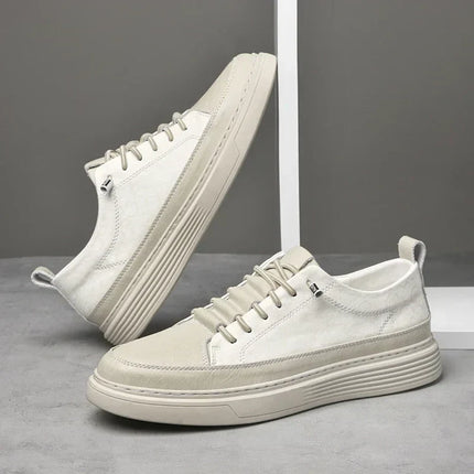 Zapatillas de cuero italiano Giovanni