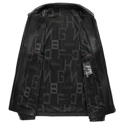 Chaqueta de cuero - Black Elegance