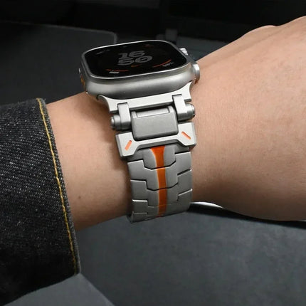 Correa de acero inoxidable Odyssey para Apple Watch