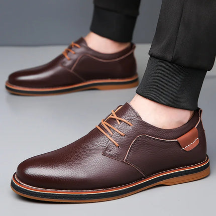 Zapatos de vestir de cuero genuino Ashford