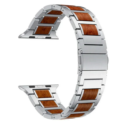 Correa de acero para Apple Watch de TimberSteel