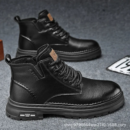 Botines Royal Ride Hombre | Elegancia Retro y Cuero Premium