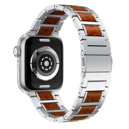 Correa de acero para Apple Watch de TimberSteel