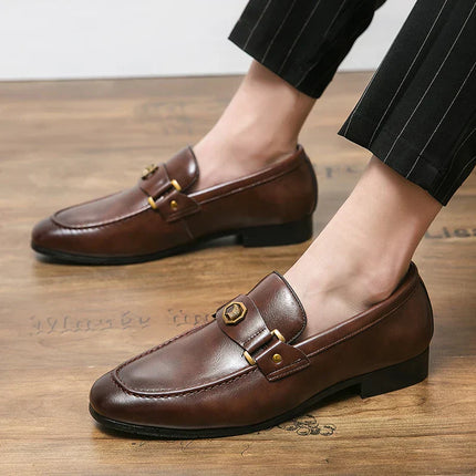 Mocasines de piel italiana Savona