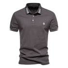 Polo masculina 100% algodón clásico
