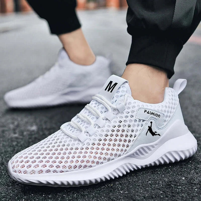 Zapatillas deportivas hombre, ligeras y transpirables, ideales para correr, estilo moderno para atletas argentinos.